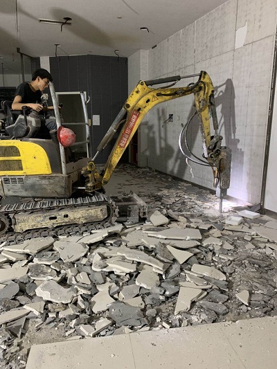 屋面拆除  人工拆除混凝土 室内混凝土地面拆除